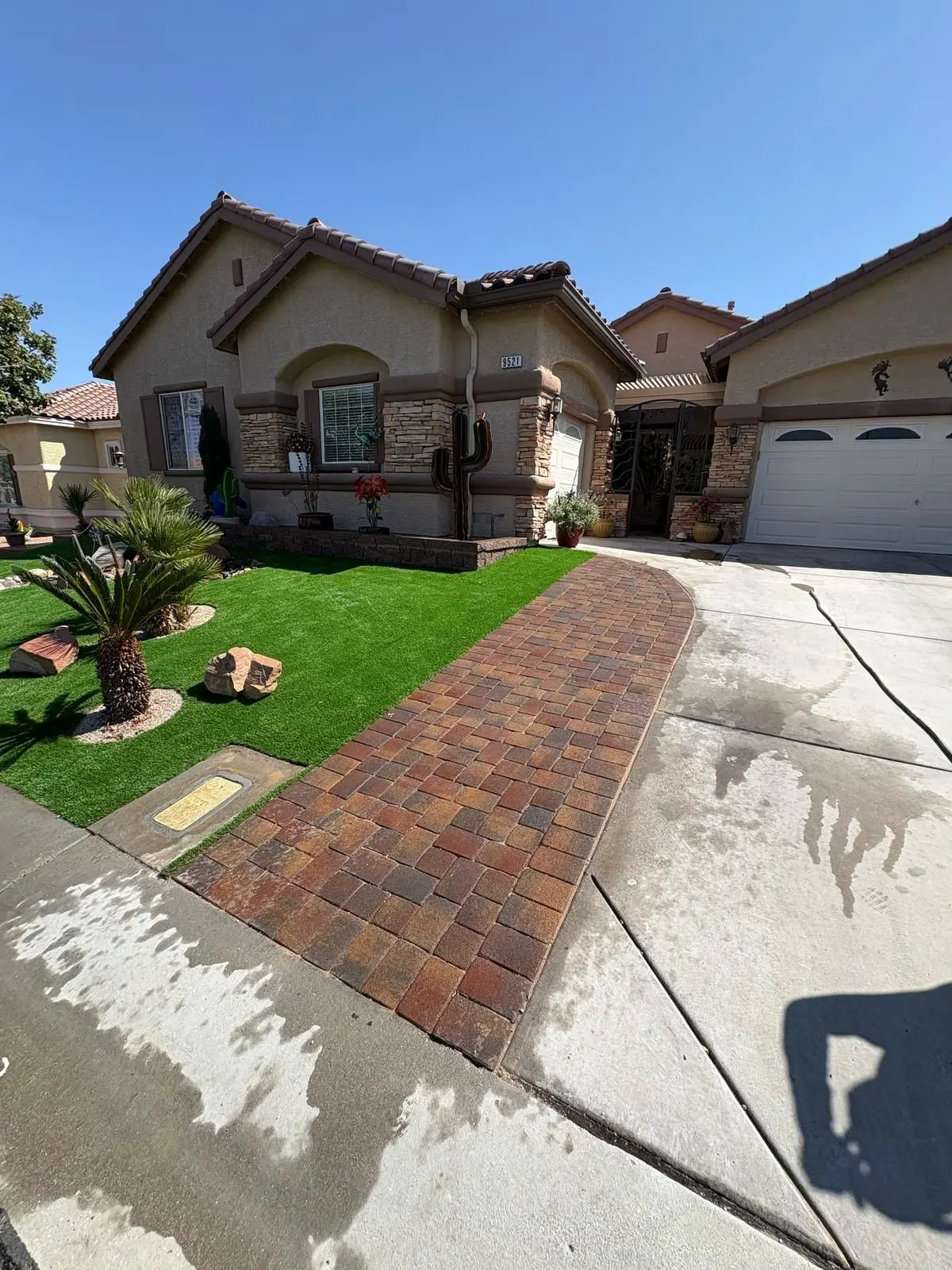 Pavers & Hardscaping project in Las Vegas by Pure Turf & Hardscape