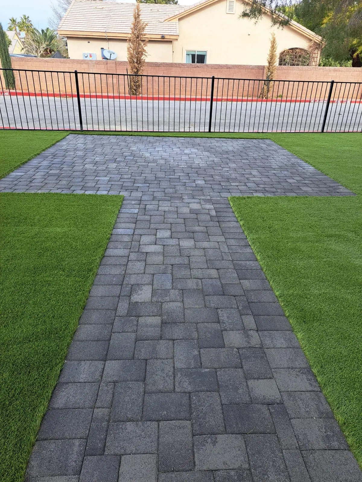 Pavers & Hardscaping project in Las Vegas by Pure Turf & Hardscape