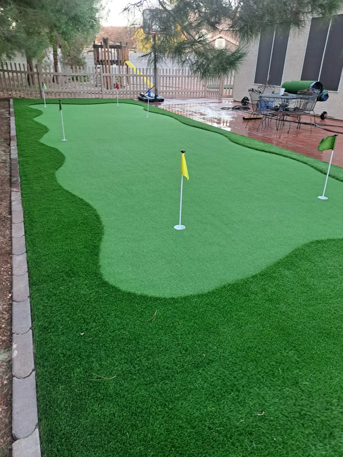 Putting Greens project in Las Vegas by Pure Turf & Hardscape
