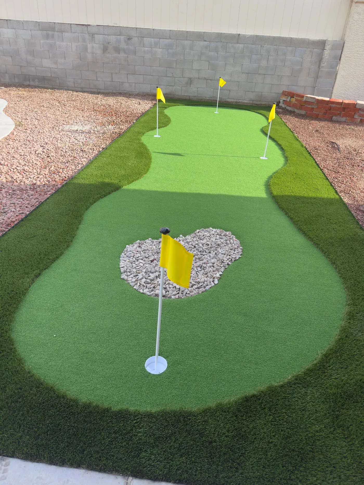Artificial Turf Installation project by Pure Turf & Hardscape
